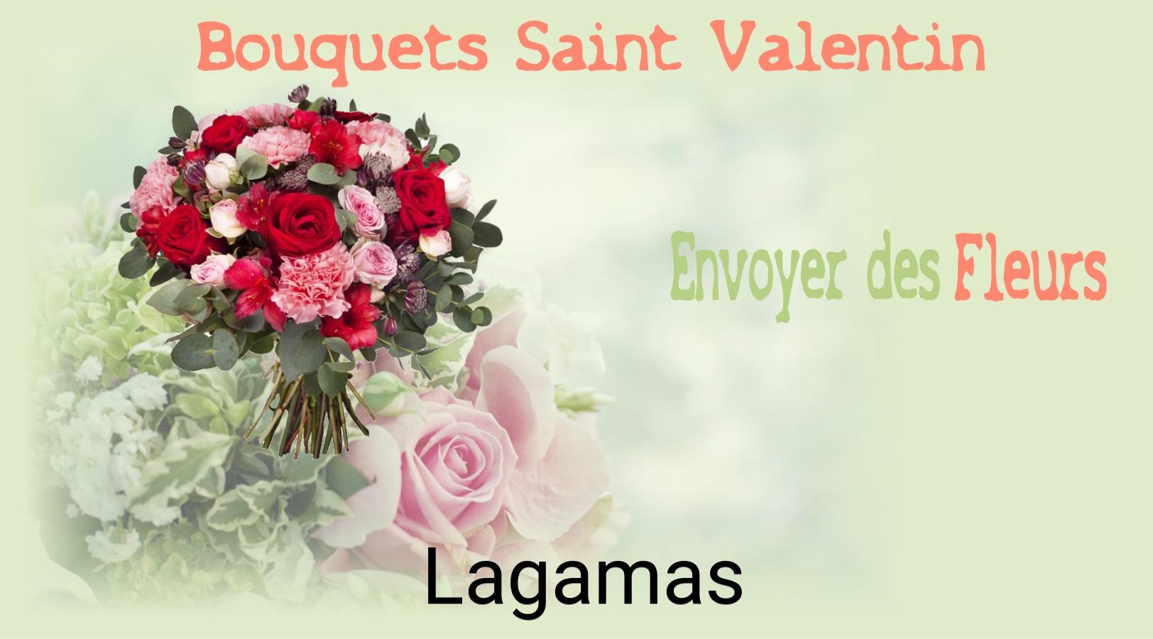 Roses de Saint-Valentin livrées à Lagamas